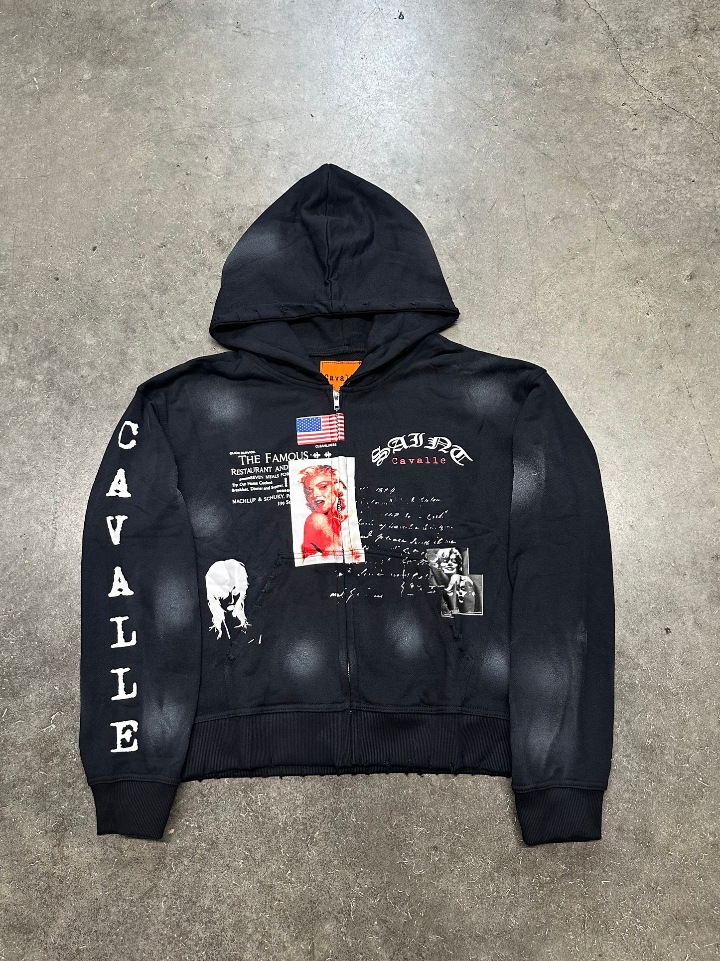 SC “Dirty Monroe” Zipup (Black)
