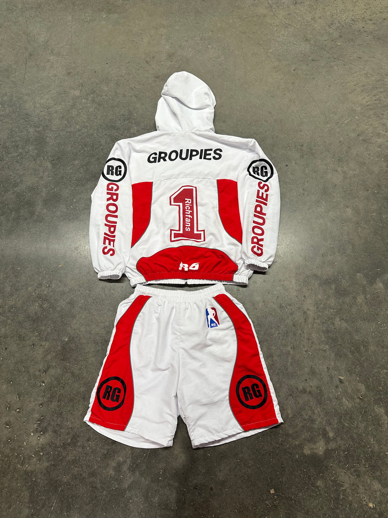 RG “RACEWAY” Set (WHITE/RED)