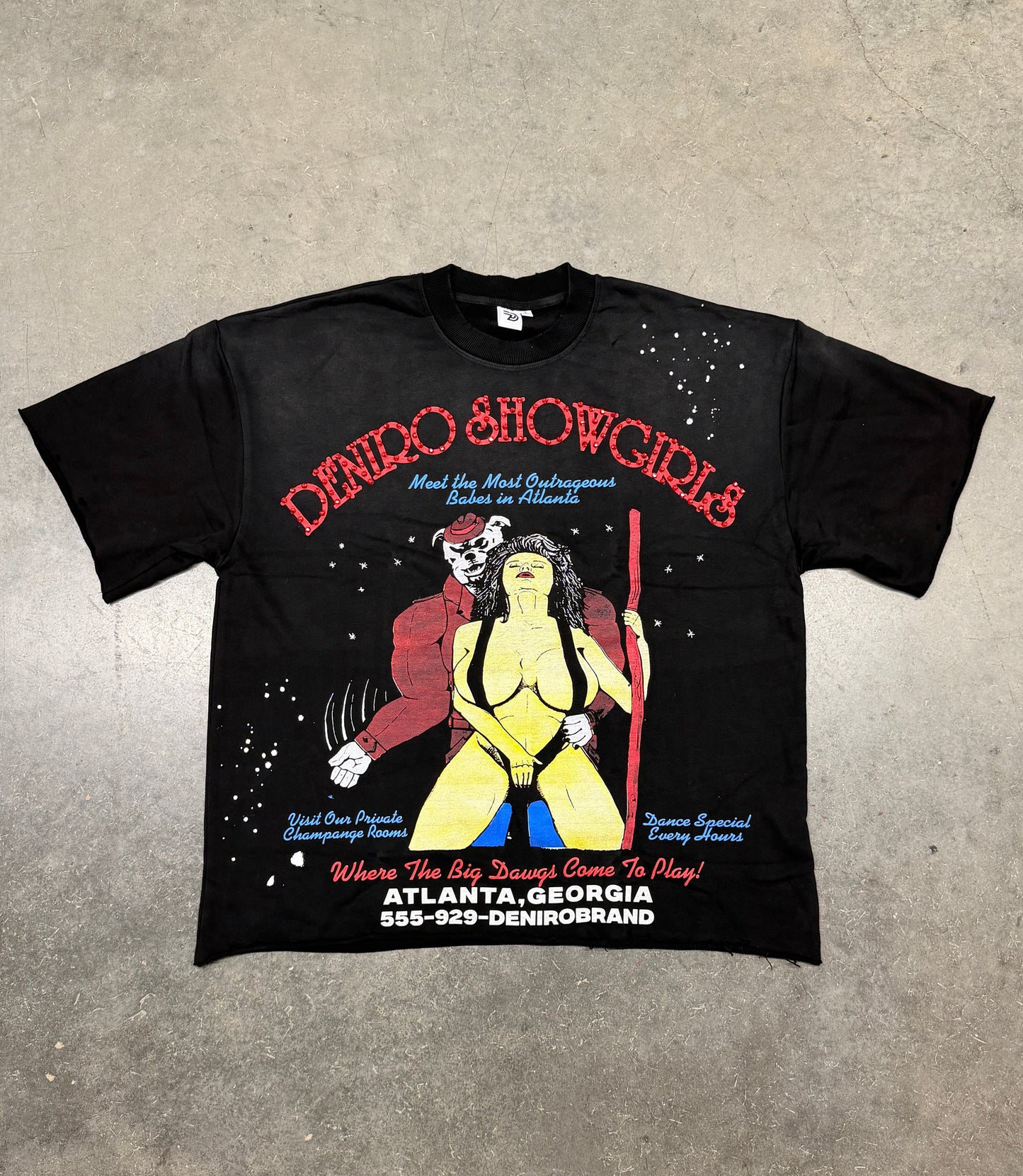 DINERO “SHOWGIRLS” TEE