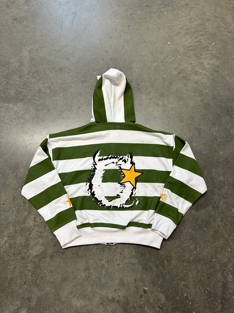 OSIMIRI “STRIPE” ZIP UP