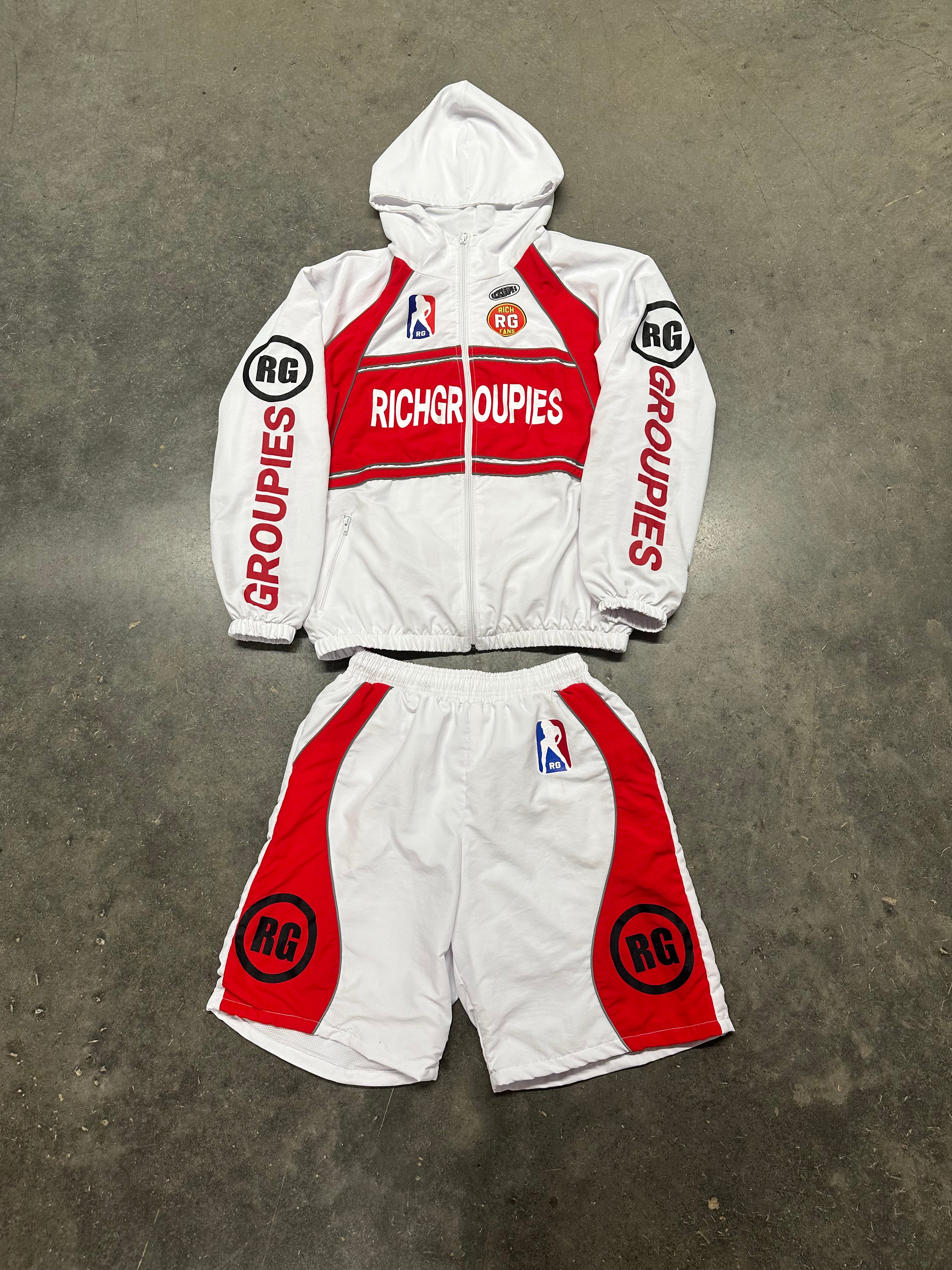 RG “RACEWAY” Set (WHITE/RED)