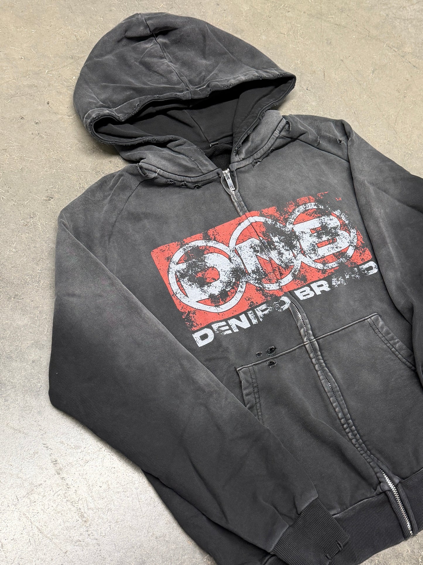 DINERO “DNB” WASHED ZIP