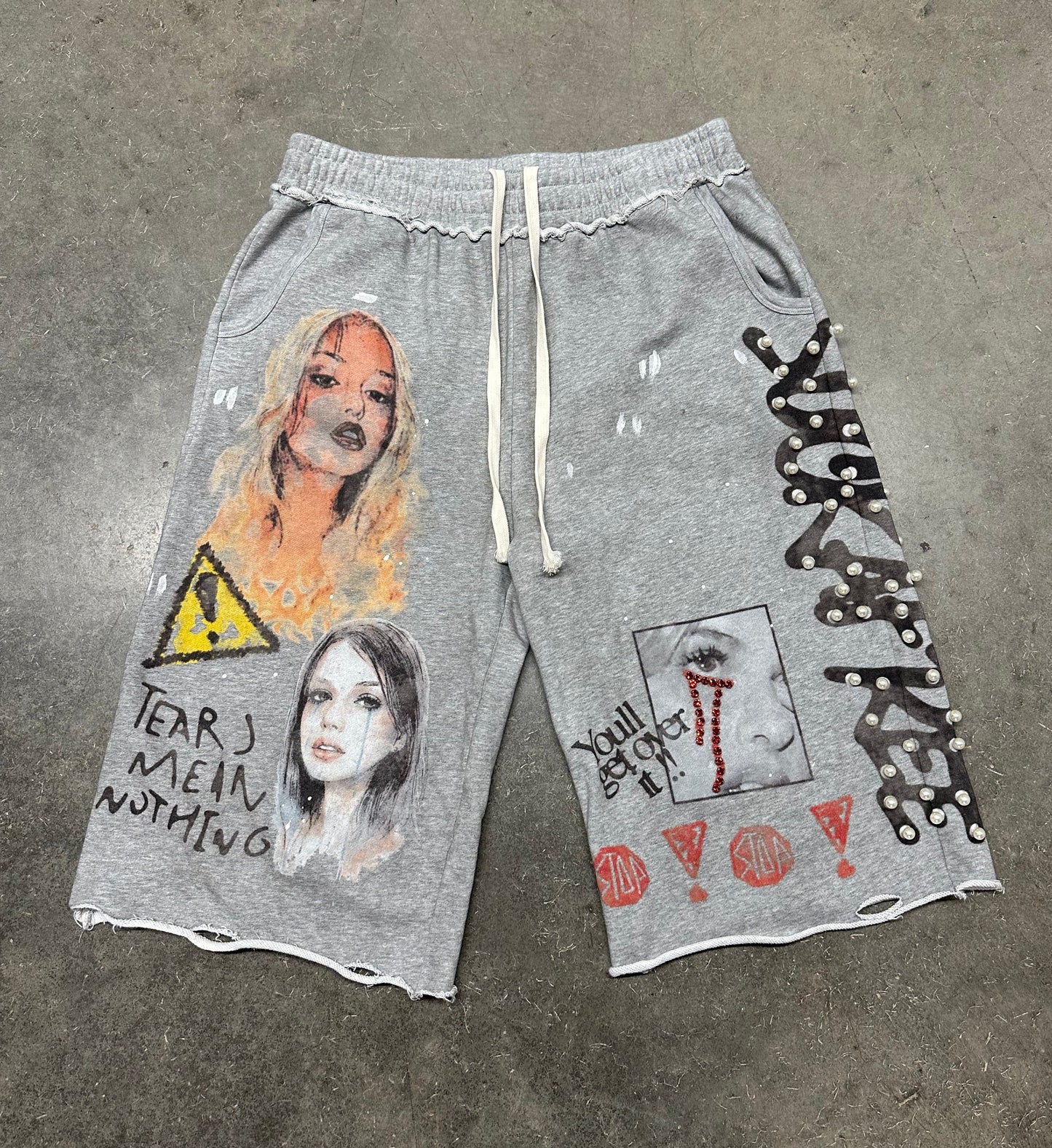 SF “TEARS MEAN NOTHING” SHORTS