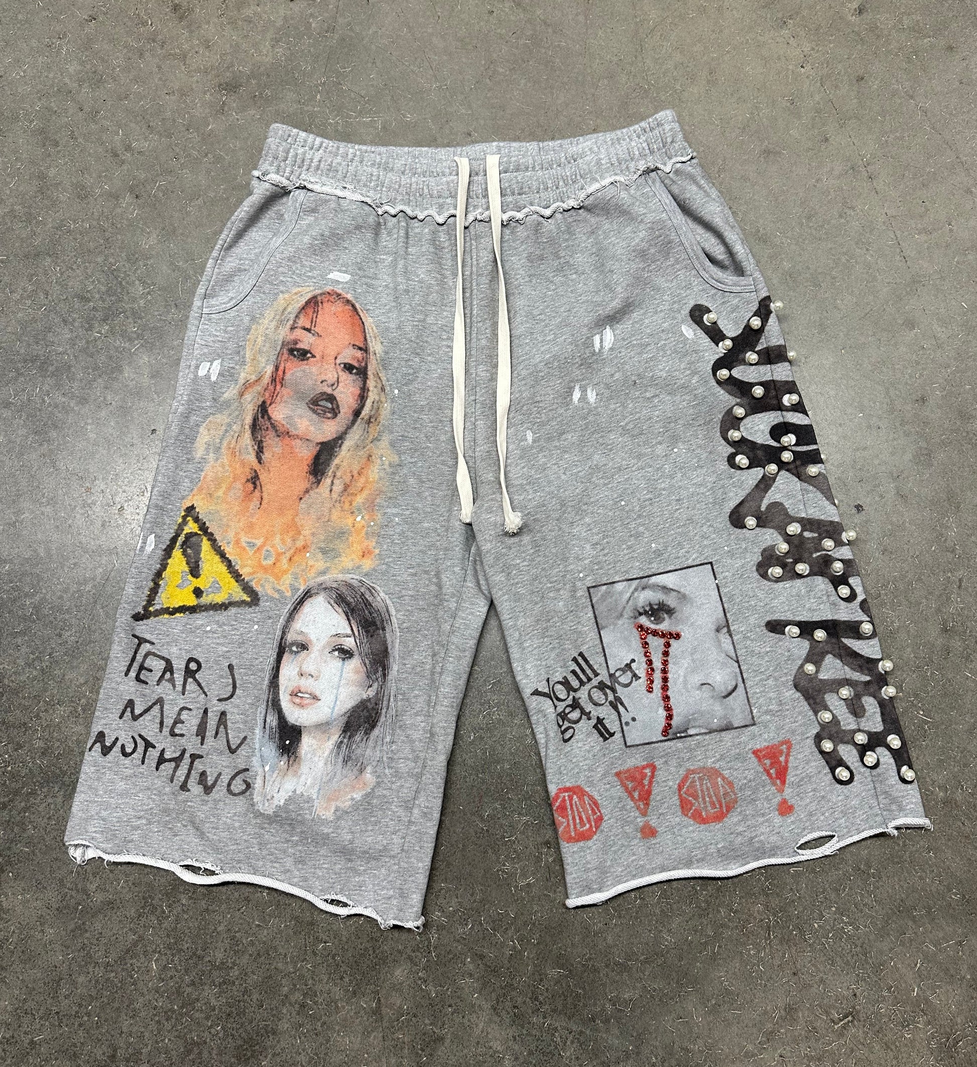 SF “TEARS MEAN NOTHING” SHORTS