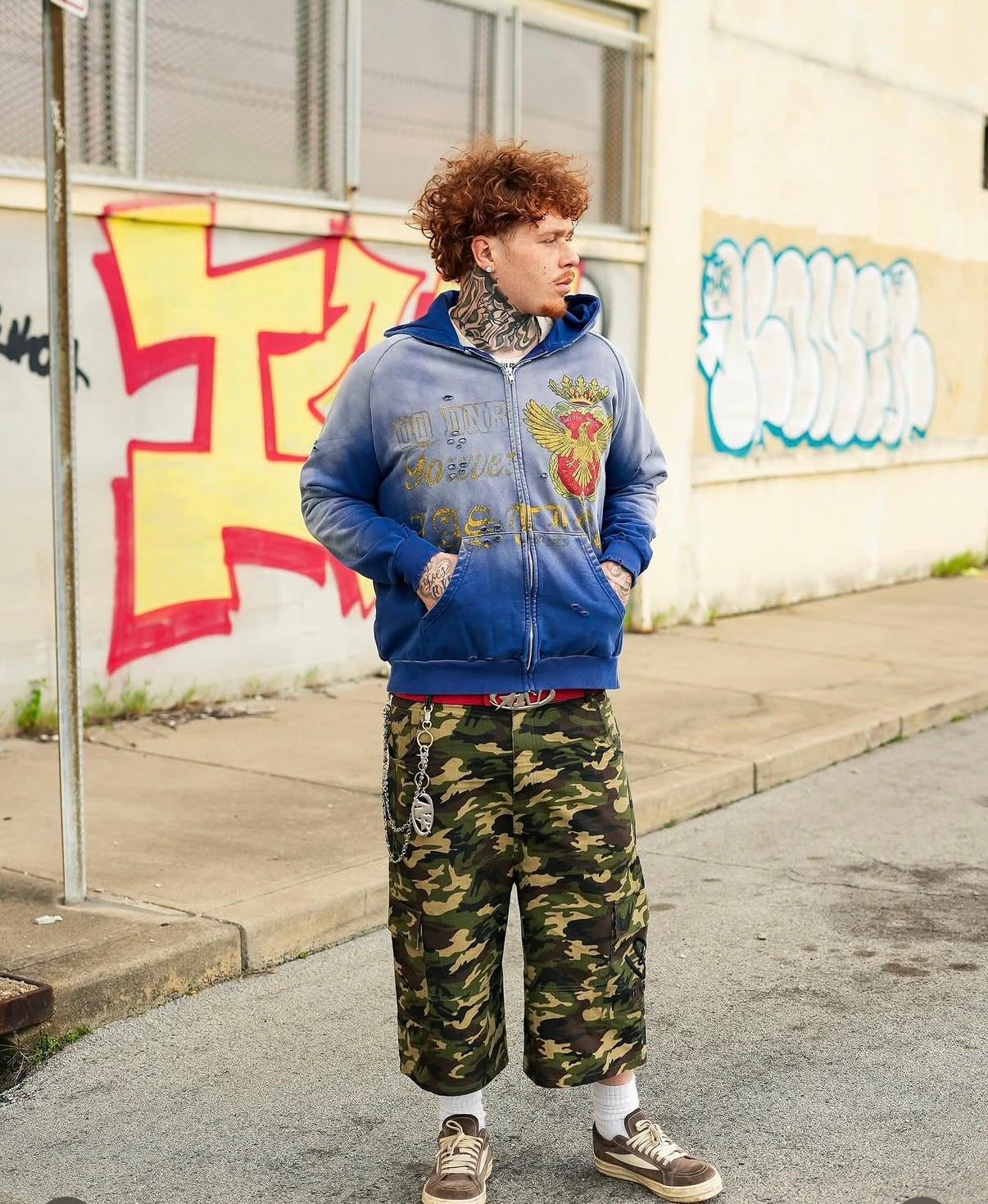 DINERO BLUE WASH ZIP