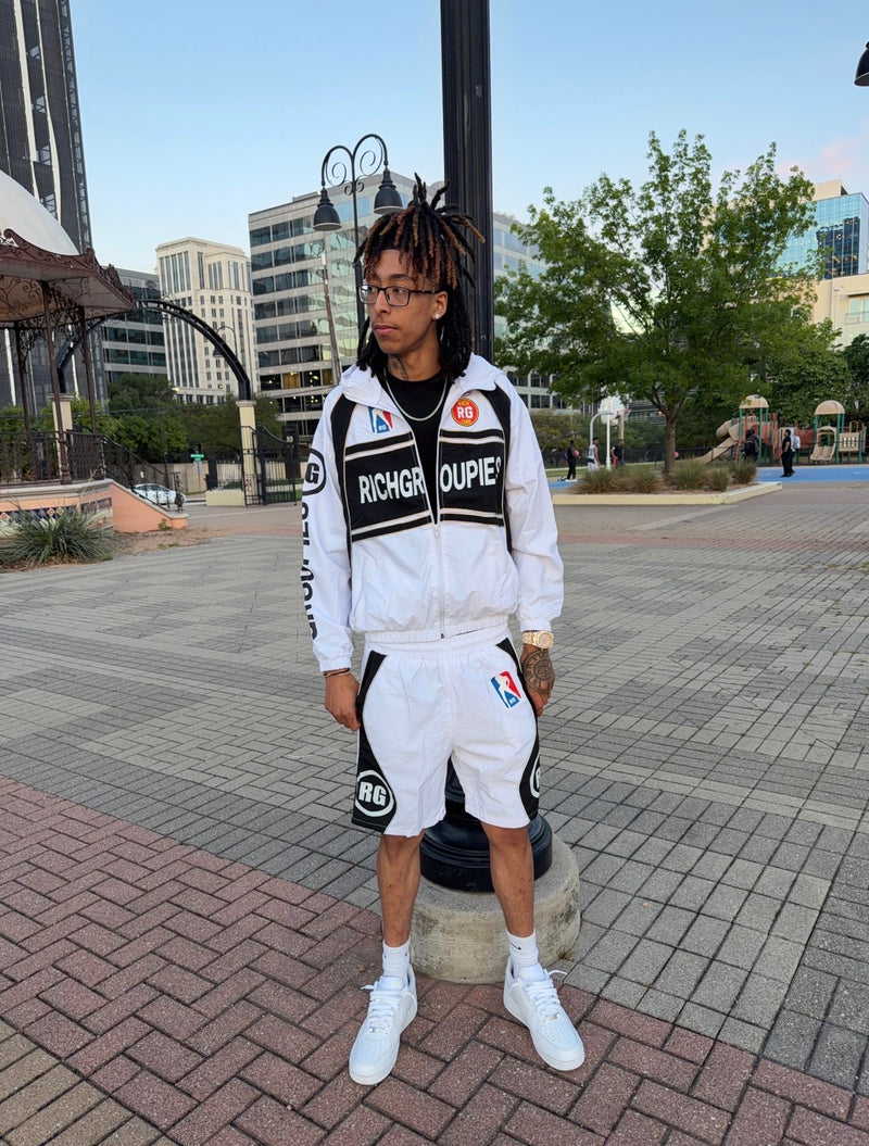 RG RACEWAY SHORT SET (WHITE)