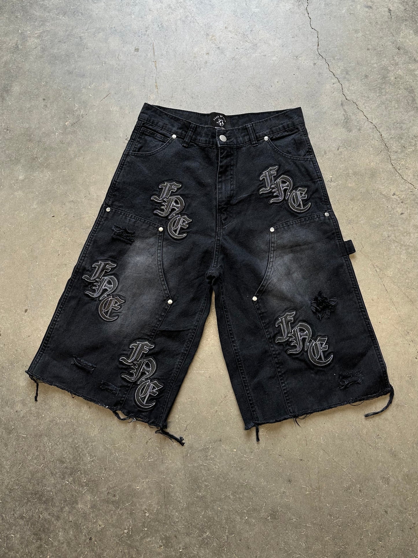 FNE DOUBLE KNEE PATCH JORTS