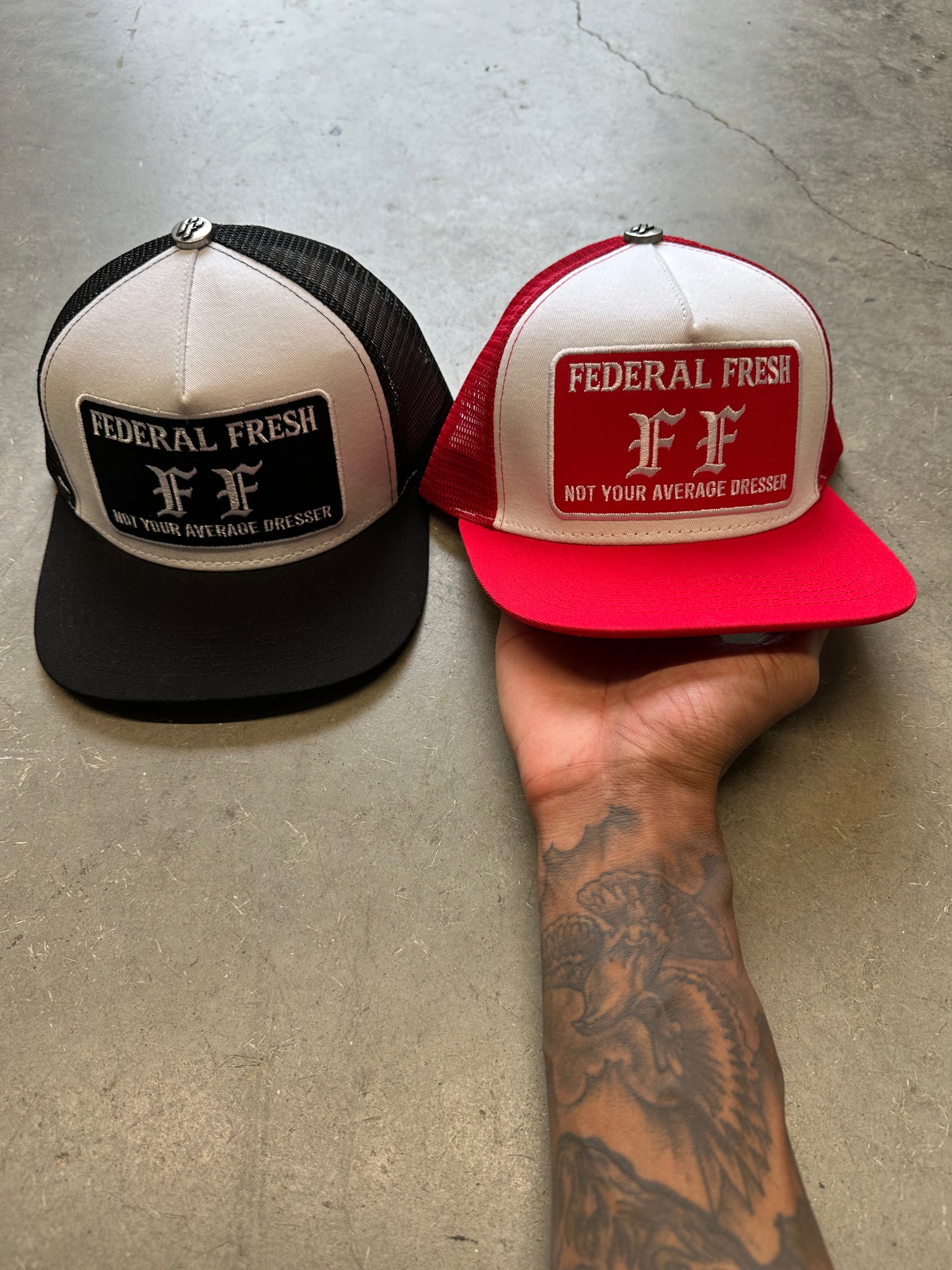 FEDERAL FRESH TRUCKER HATS