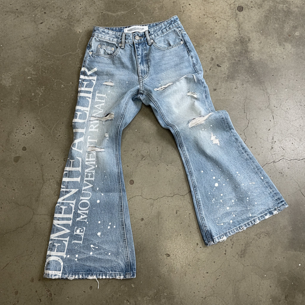 DA FLARED DENIM