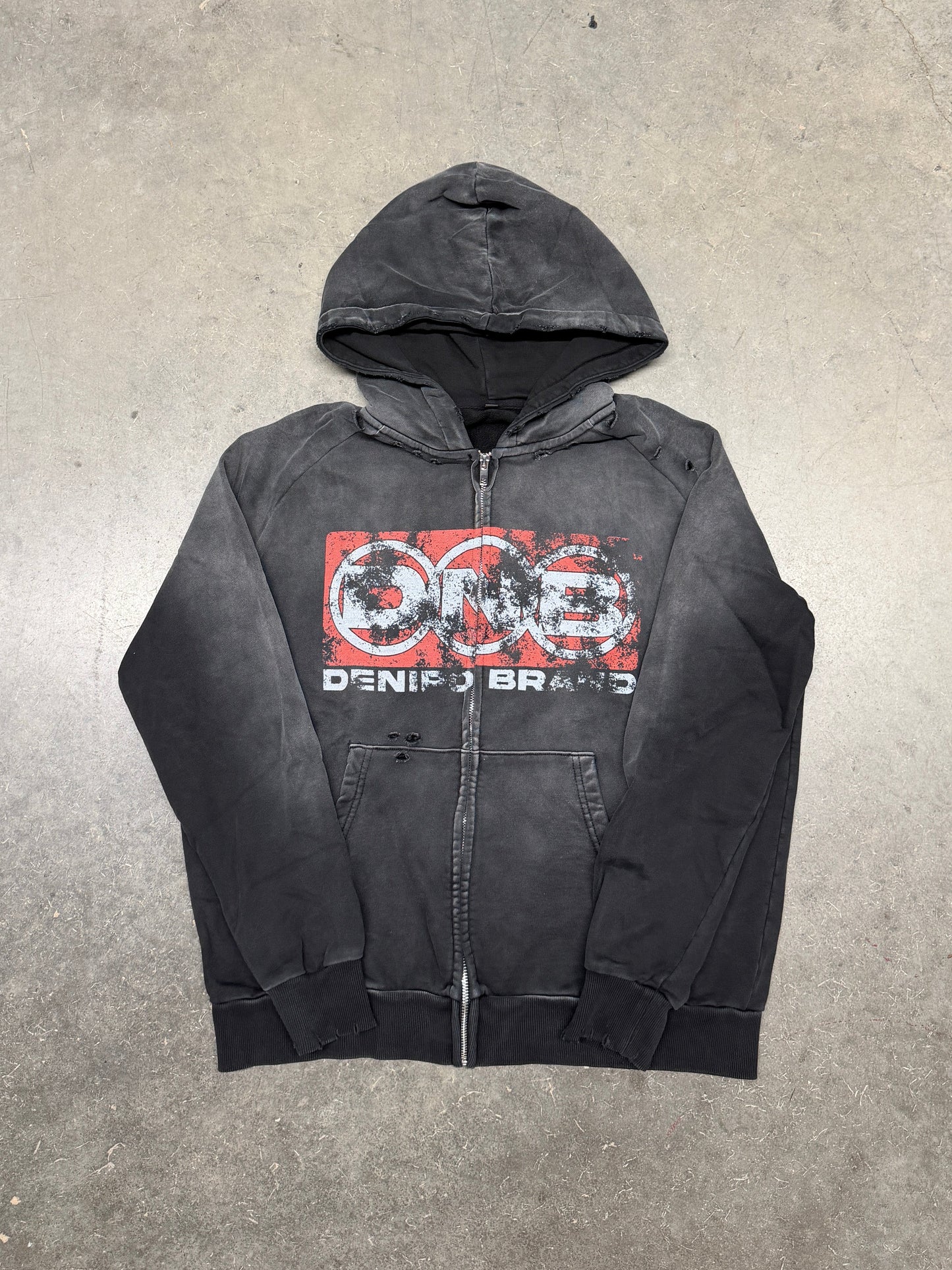 DINERO “DNB” WASHED ZIP